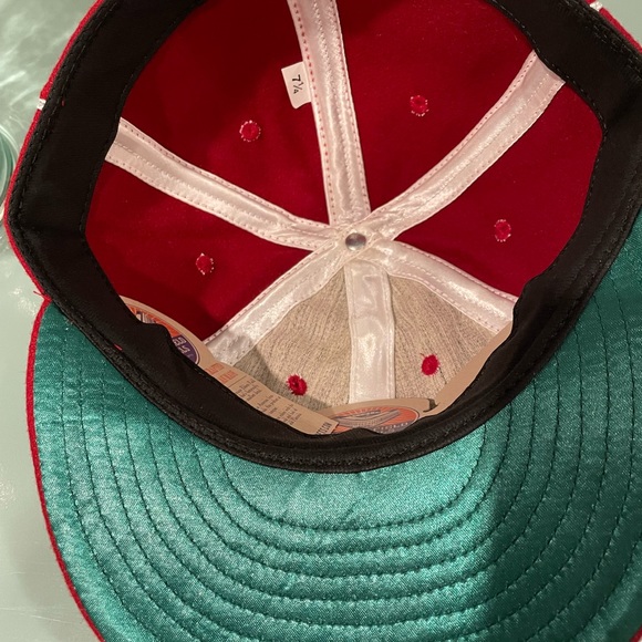 NEW Ebbets Field Flannels W Wichita wool vintage hat cap 7 1/4 baseball - Picture 5 of 5